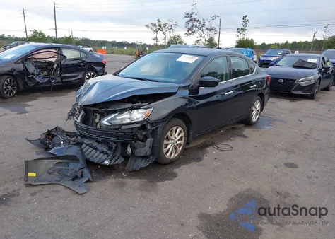 2019 Nissan Sentra Sv z USA, uszkodzony, nr VIN 3N1AB7AP9KL606604